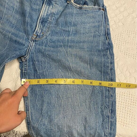A&F The 90’s Straight Ultra High Rise Curve Love Jeans 2 R 26 Abercrombie Fitch - Picture 10 of 14
